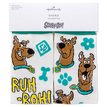 Load image into Gallery viewer, Scooby-Doo™ Faces Funny Novelty Crew Socks
