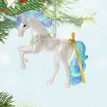 Load image into Gallery viewer, Sensational Seaside Unicorn Ornament
