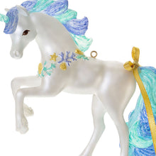 Load image into Gallery viewer, Sensational Seaside Unicorn Ornament
