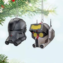 Load image into Gallery viewer, Mini Star Wars: The Bad Batch™ Echo™ and Tech™ Ornaments, Set of 2
