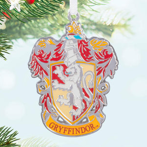 Harry Potter™ Hogwarts™ House Crest Metal Ornaments, Set of 4