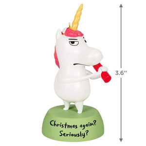 Meh Unicorn Ornament