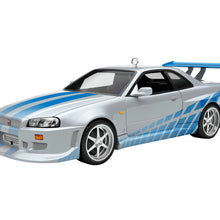 Load image into Gallery viewer, The Car's the Star 2 Fast 2 Furious 1999 Nissan Skyline GT-R Metal Ornament - Hallmark Timmins

