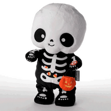 Load image into Gallery viewer, Trick-or-Treat Skeleton Plush With Sound and Motion, 10&quot;
