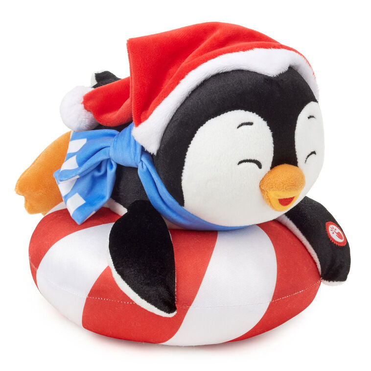 Playful Penguins Sledding All the Way Plush With Sound and Motion, 7.5