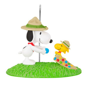 The Peanuts® Gang Merit Badge Ceremony Ornament