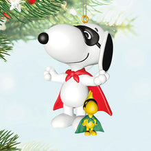 Load image into Gallery viewer, Peanuts® Spotlight on Snoopy Masked Marvel Ornament

