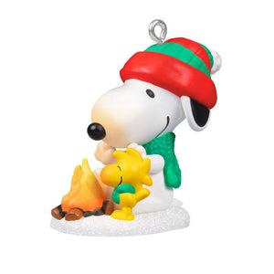 Mini Peanuts® Winter Fun With Snoopy Ornament, 1.02"