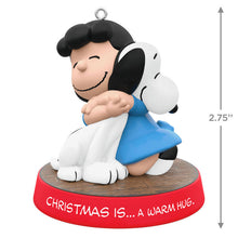 Load image into Gallery viewer, The Peanuts® Gang Christmas Is...A Warm Hug Ornament
