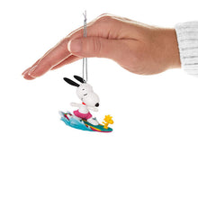 Load image into Gallery viewer, Peanuts® Spotlight on Snoopy Surf&#39;s Up! Ornament
