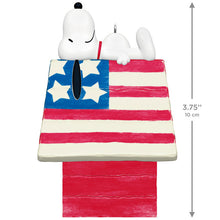Load image into Gallery viewer, The Peanuts® Gang Patriotic Snoopy Ornament

