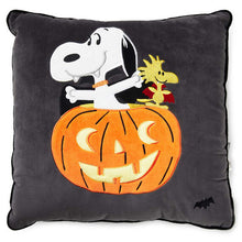 Load image into Gallery viewer, Peanuts® Snoopy the Vampire Beagle Light-Up Pillow, 17x17
