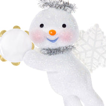 Load image into Gallery viewer, Snow Angel With Tambourine Ornament
