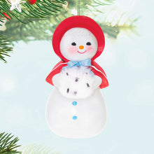 Load image into Gallery viewer, Sweet Snow Girl Porcelain Ornament
