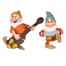 Load image into Gallery viewer, Disney Snow White and the Seven Dwarfs Bashful and Doc Ornaments, Set of 2
