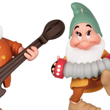 Load image into Gallery viewer, Disney Snow White and the Seven Dwarfs Bashful and Doc Ornaments, Set of 2
