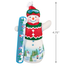 Load image into Gallery viewer, Snowtop Lodge Ollie U. Halfpipe Porcelain Ornament
