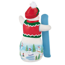 Load image into Gallery viewer, Snowtop Lodge Ollie U. Halfpipe Porcelain Ornament

