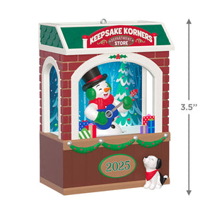 Rockin' Window Shopping 2025 Musical Ornament With Light and Motion