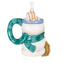 Load image into Gallery viewer, Cup of Cozy Porcelain Ornament
