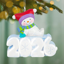 Load image into Gallery viewer, Mini A Snowy 2026 Ornament With Light, 1.25" - Hallmark Timmins
