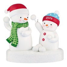 Load image into Gallery viewer, Snowball Fight 2026 Musical Ornament - Hallmark Timmins
