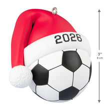 Load image into Gallery viewer, Soccer Star 2026 Ornament
