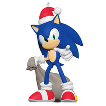 Load image into Gallery viewer, Sonic the Hedgehog™ Santa Sonic Ornament
