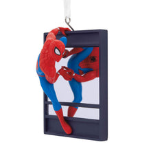 Load image into Gallery viewer, Marvel Spider-Man on Window Hallmark Ornament
