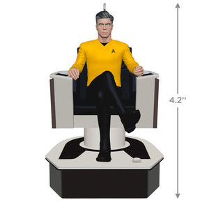 Star Trek™: Strange New Worlds Captain Christopher Pike Ornament With Sound