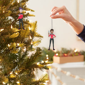 Star Trek™: Lower Decks Ensigns Beckett Mariner and Bradward Boimler Ornaments, Set of 2