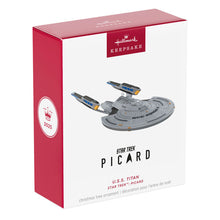 Load image into Gallery viewer, Star Trek™: Picard U.S.S. Titan Ornament

