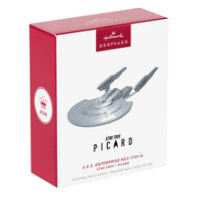 Load image into Gallery viewer, Star Trek™: Picard U.S.S. Enterprise NCC-1701-G Metal Ornament - Hallmark Timmins
