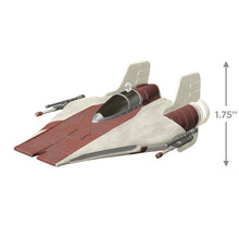Load image into Gallery viewer, Star Wars: Return of the Jedi™ A-Wing Fighter™ Ornament
