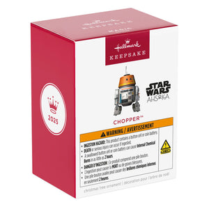 Star Wars: Ahsoka™ Chopper™ Ornament With Sound