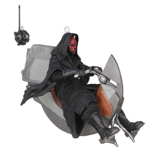 Star Wars: The Phantom Menace™ 25th Anniversary Darth Maul™ and Sith Probe Droid™ Ornaments, Set of 2