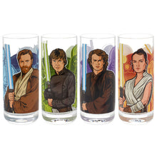 Load image into Gallery viewer, Star Wars™ Jedi™ Drinking Glasses, Set of 4
