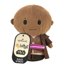 Load image into Gallery viewer, Star Wars Mace Windu Plush front with tag
