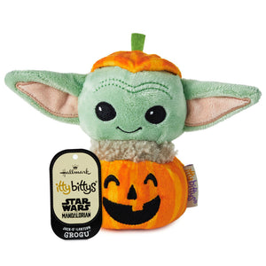 itty bittys® Star Wars: The Mandalorian™ Grogu™ Jack-o'-Lantern Plush