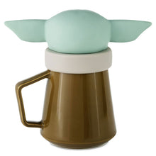 Load image into Gallery viewer, Star Wars: The Mandalorian™ Grogu™ Lidded Mug With Sound, 17 oz.
