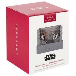 Star Wars: A New Hope™ "Shut Down the Garbage Mashers!" Ornament With Light, Sound and Motion