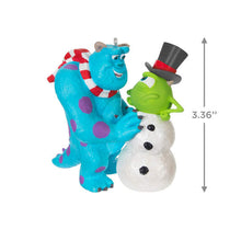 Load image into Gallery viewer, Disney/Pixar Monsters, Inc. Sulley Builds a Snow-Mike Ornament
