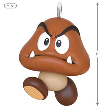 Load image into Gallery viewer, Mini Nintendo Super Mario™ Goomba Ornament, 1&quot;
