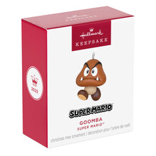 Load image into Gallery viewer, Mini Nintendo Super Mario™ Goomba Ornament, 1&quot;
