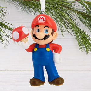 Nintendo Super Mario™ With Super Mushroom Hallmark Ornament