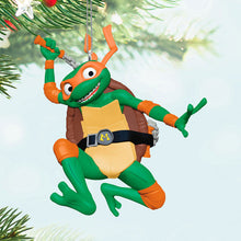 Load image into Gallery viewer, Teenage Mutant Ninja Turtles: Mutant Mayhem Michelangelo Ornament
