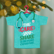 Load image into Gallery viewer, The Care You Share Fabric Ornament
