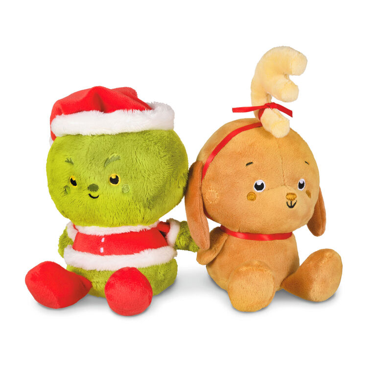 Better Together Dr. Seuss Grinch and Max Magnetic Plush Pair 6