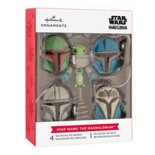 Load image into Gallery viewer, Mini Star Wars: The Mandalorian™ Hallmark Tree Topper and Ornaments, Set of 5
