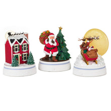 Load image into Gallery viewer, The Night Before Christmas Interactive Figurines With Light and Sound, Set of 3
